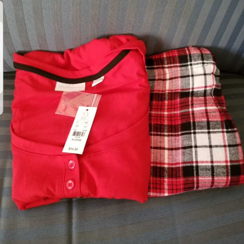 NWT New York & Company Tee Pj's